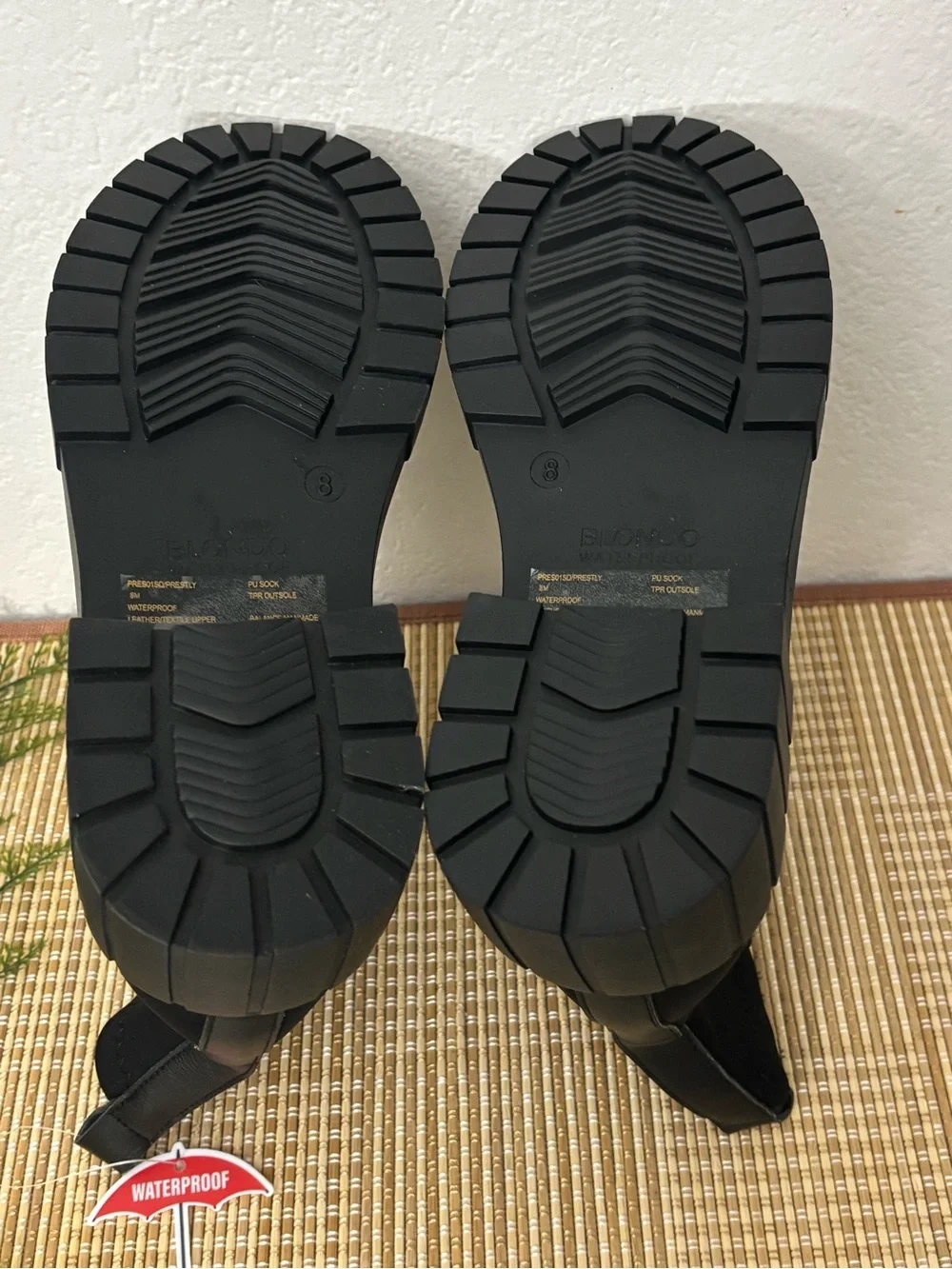 BLONDO Woman Waterproof PRESTLY Bootie Size: 8M